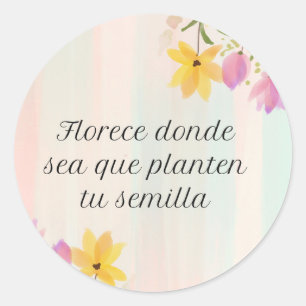  CLASSIC ROUND STICKER