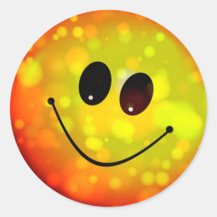 Classic Round Sticker/Emoticons Sticker