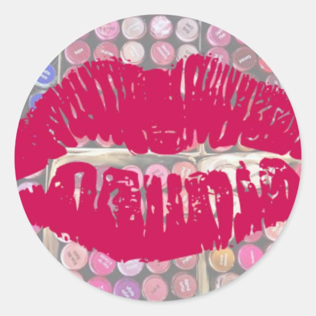 Classic Round Sticker, Glossy Sticker (Front)