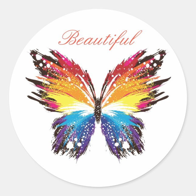 Classic Round Sticker, Glossy Sticker (Front)
