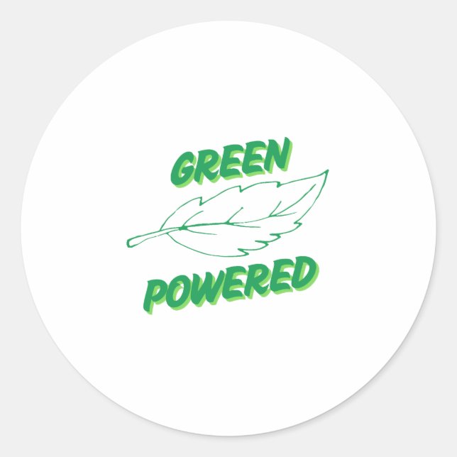 Classic Round Stickers (Front)