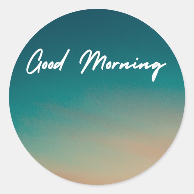 Classic Round Stickers  (Front)