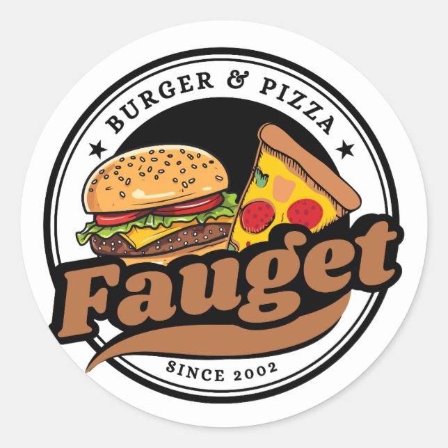 CLASSIC ROUND STICKERS  (Front)