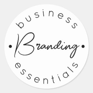 Classic Round Stickers