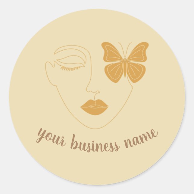 Classic Round Stickers (Front)