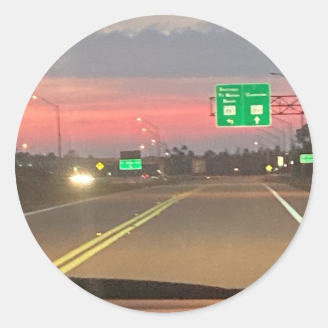 Classic Round Stickers (Front)