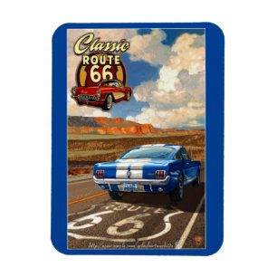 "Classic Route 66" Magnet