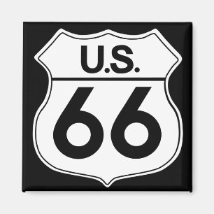 Classic Route 66 Magnet 2