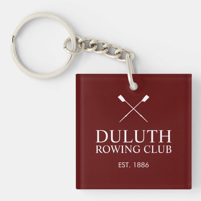 Classic Rowing Club Key Ring (Front)
