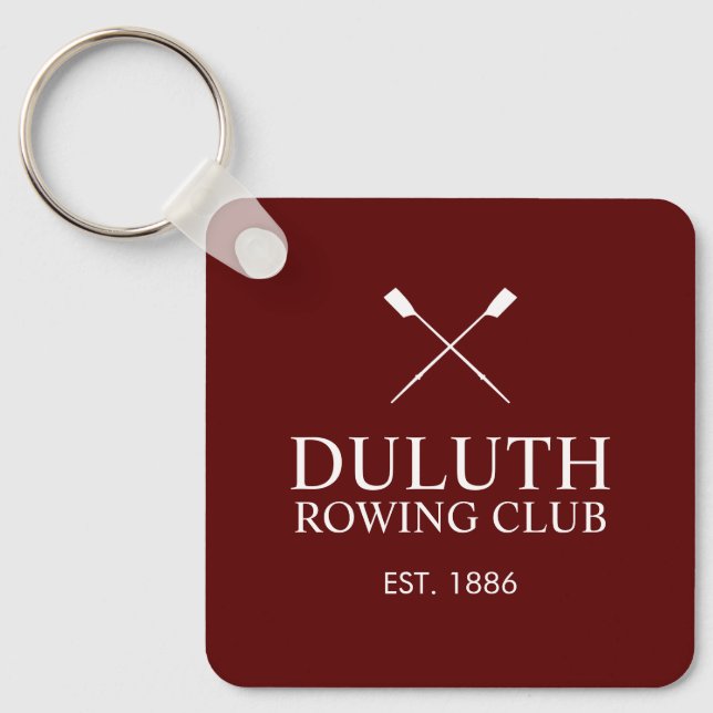 Classic Rowing Club Key Ring (Front)