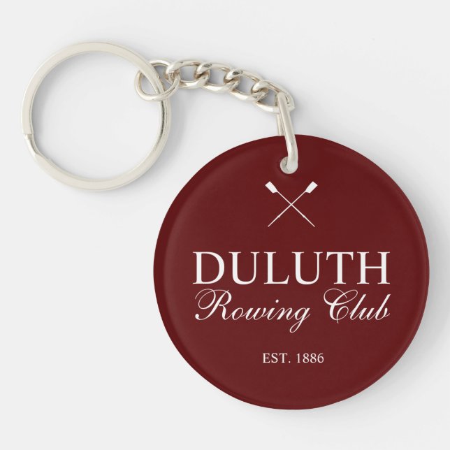 Classic Rowing Club Key Ring (Front)