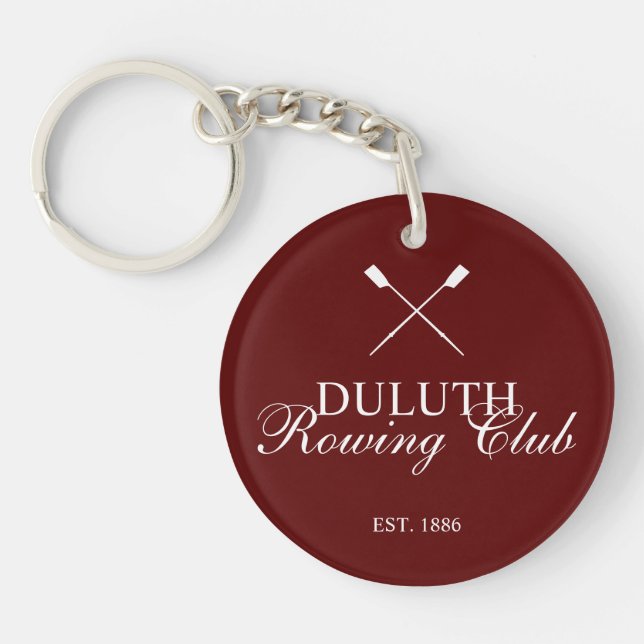 Classic Rowing Club Key Ring (Front)