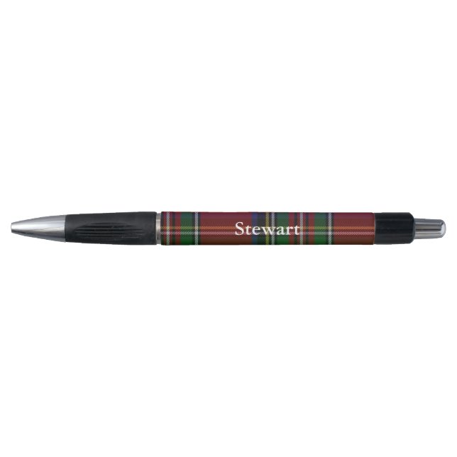 Classic Royal Stewart Tartan Plaid Custom Pen (Front)