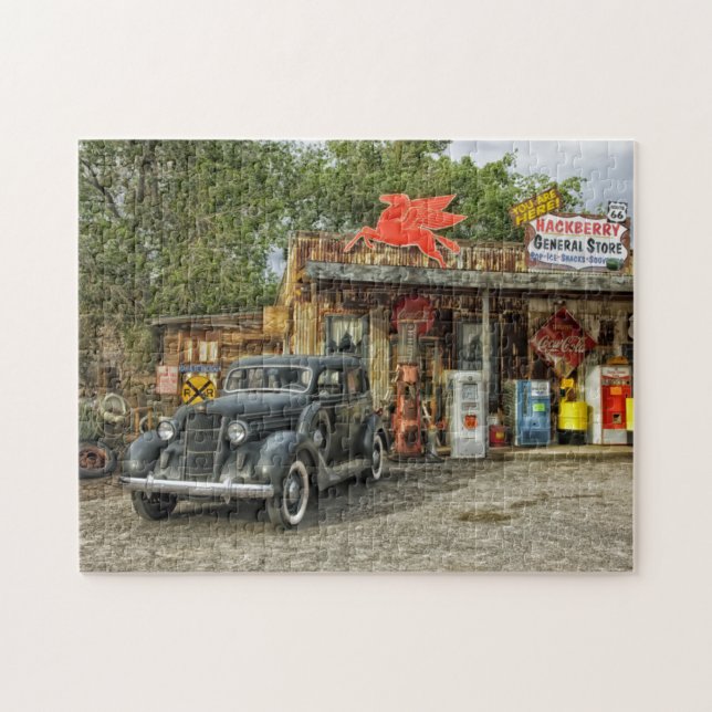 Classic RT 66 Arizona Jigsaw Puzzle (Horizontal)