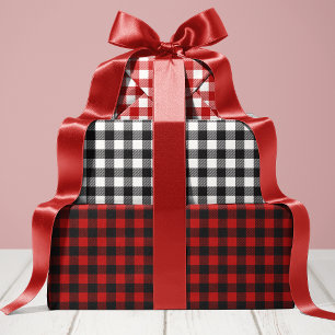 Classic Rustic Buffalo Plaid Wrapping Paper Sheet