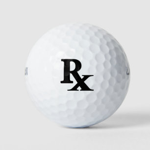 Classic Rx Pharmacy Icon print pharmacist gift Golf Balls