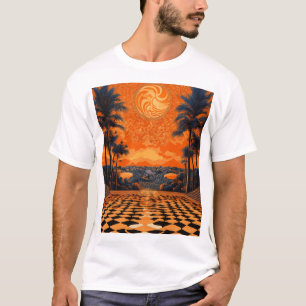 Classic Sailor Jerry Comb and Shears T-Shirt Desig