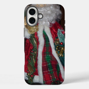Classic Santa Claus: A Timeless Holiday Icon iPhone 16 Plus Case