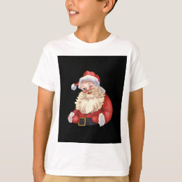 Classic Santa Claus Christmas T-Shirt" T-Shirt