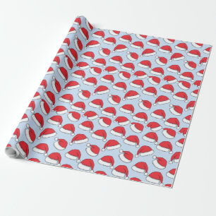Classic Santa Hat Wrapping Paper