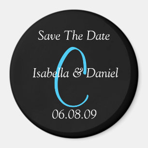 Classic Save The Dates Magnet