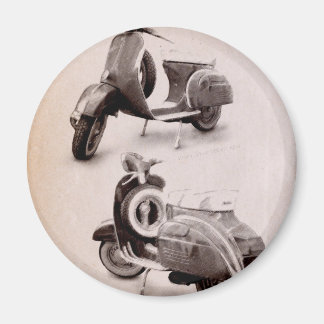 Classic Scooter 1969 Magnet