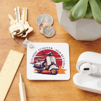 Classic Scooter Key Ring