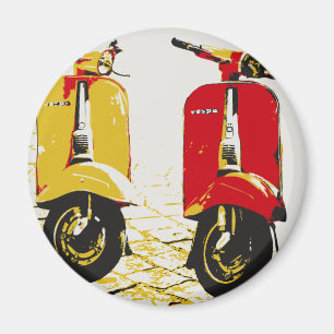 Classic Scooter Magnet