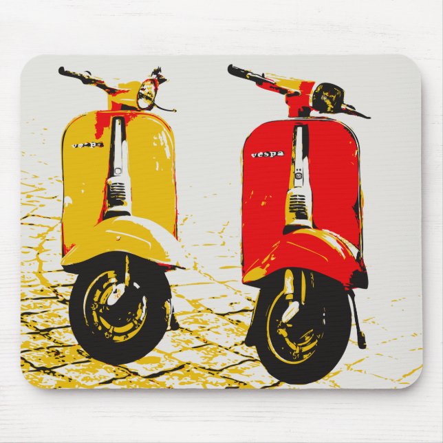 Classic Scooter Mouse Pad (Front)