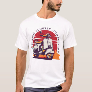 Classic Scooter Old But Gold T-Shirt
