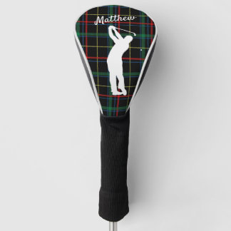Classic Scottish Tartan Golf Head Cover