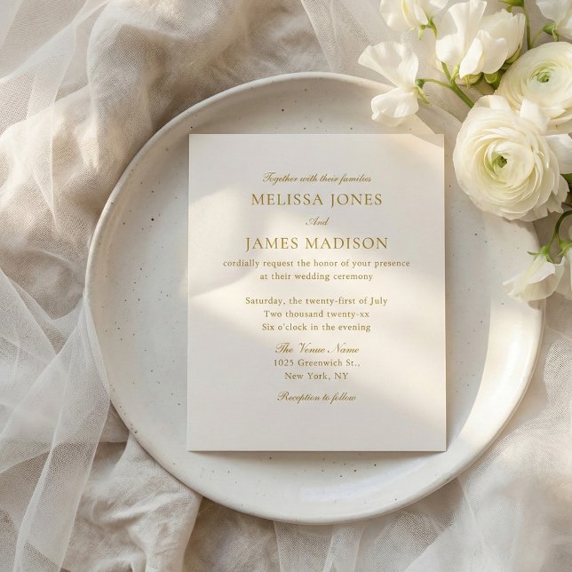 Classic Script Elegant QR Code 4 Photo Wedding Flyer (Creator Uploaded)