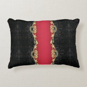 Classic Scrollwork Design Decorative Cushion