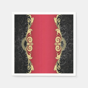 Classic Scrollwork Design Napkin
