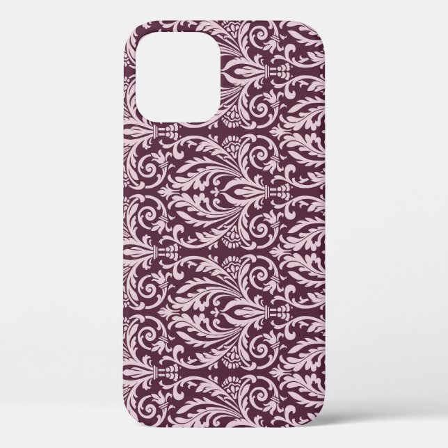 Classic seamless damask wallpaper. Case-Mate iPhone case (Back)