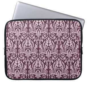 Classic seamless damask wallpaper. laptop sleeve