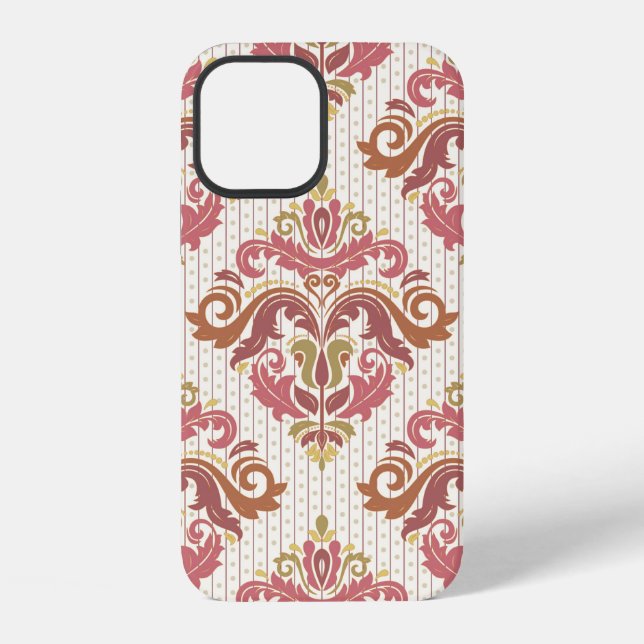 Classic seamless pattern. Damask orient colourful  iPhone Case (Back)