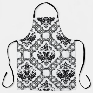 Classic seamless vintage pattern. Damask orient or Apron