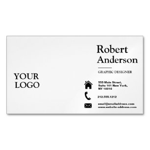 Classic Signature Standard Magnetic Business Card