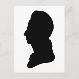 Classic Silhouette Postcard