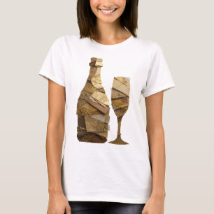 Classic Silver ABSTRACT ART Art Print T-Shirt