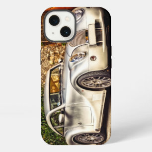Classic Silver Sports Car iPhone 13 Case