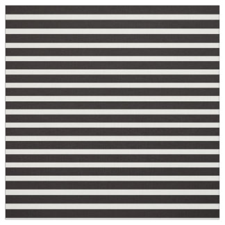 Classic simple black and white stripe fabric
