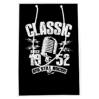 Classic Since 1952 And Still Rockin Medium Gift Bag
