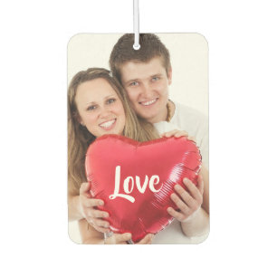 Classic Single Custom Photo Couple Love Car Air Freshener