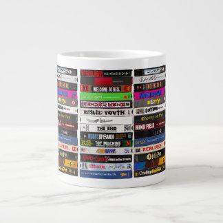 Classic Skateboarding VHS Video Art -Speciality Mu Large Coffee Mug