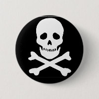 classic skull and crossbones