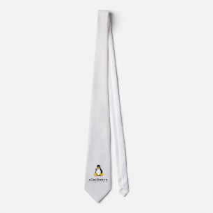 Classic Slackware Linux Tux Tie