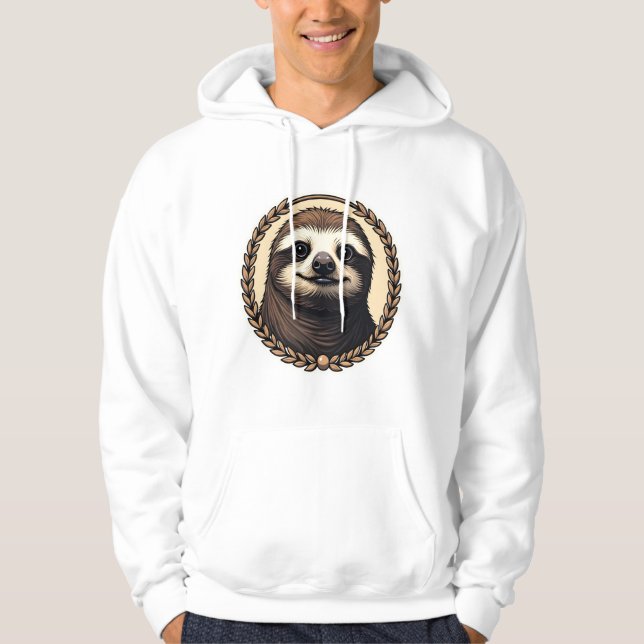 Classic Sloth Engraving Nature Shirt (1) (Front)