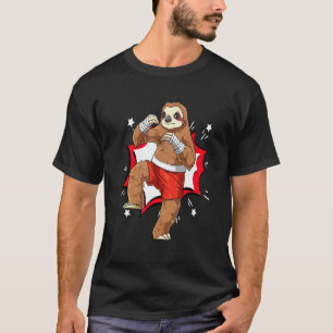 Classic Sloth Karate Taekwondo Mma Judo T-Shirt
